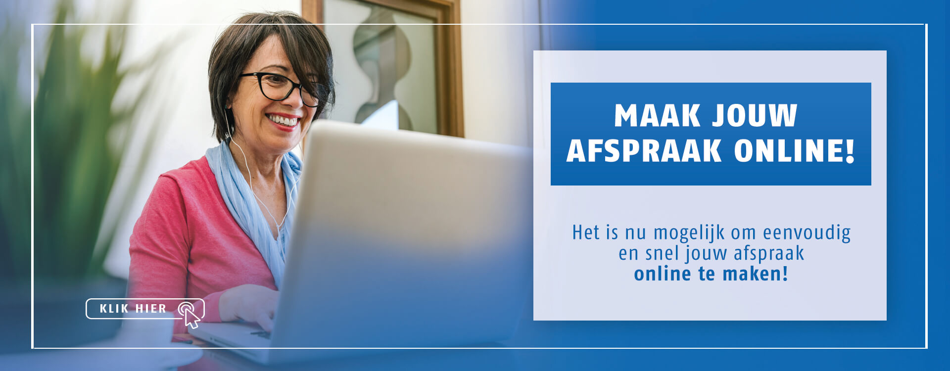 Online jouw afspraak maken